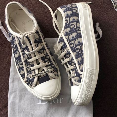 preloved dior sneakers|authentic christian dior sneakers.